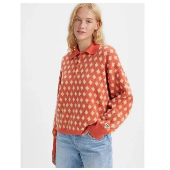 Levi’s Sweater Relaxed Fit Women’s XL - Picture 2 of 14